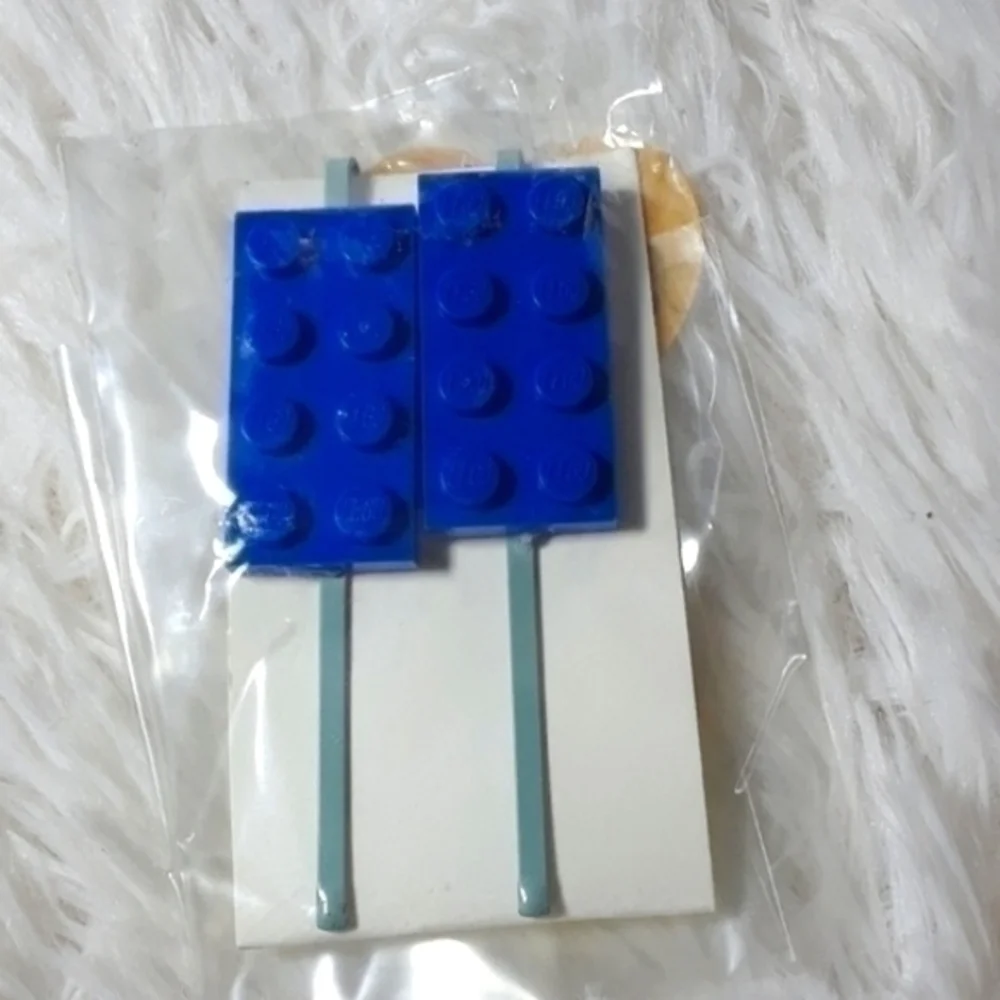 ☄Lego Bricks Hair Pin Set